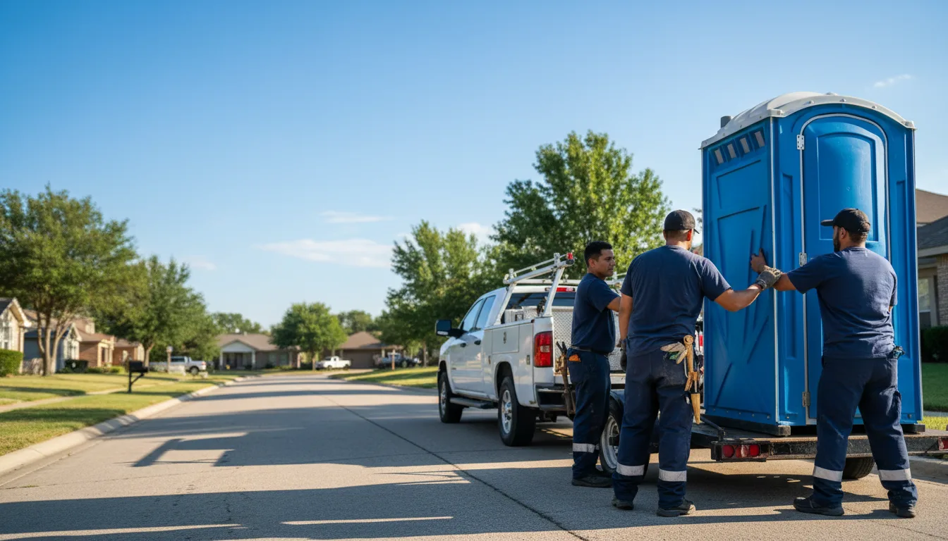 Portable Toilet Rental in Jacksonville, TX near me